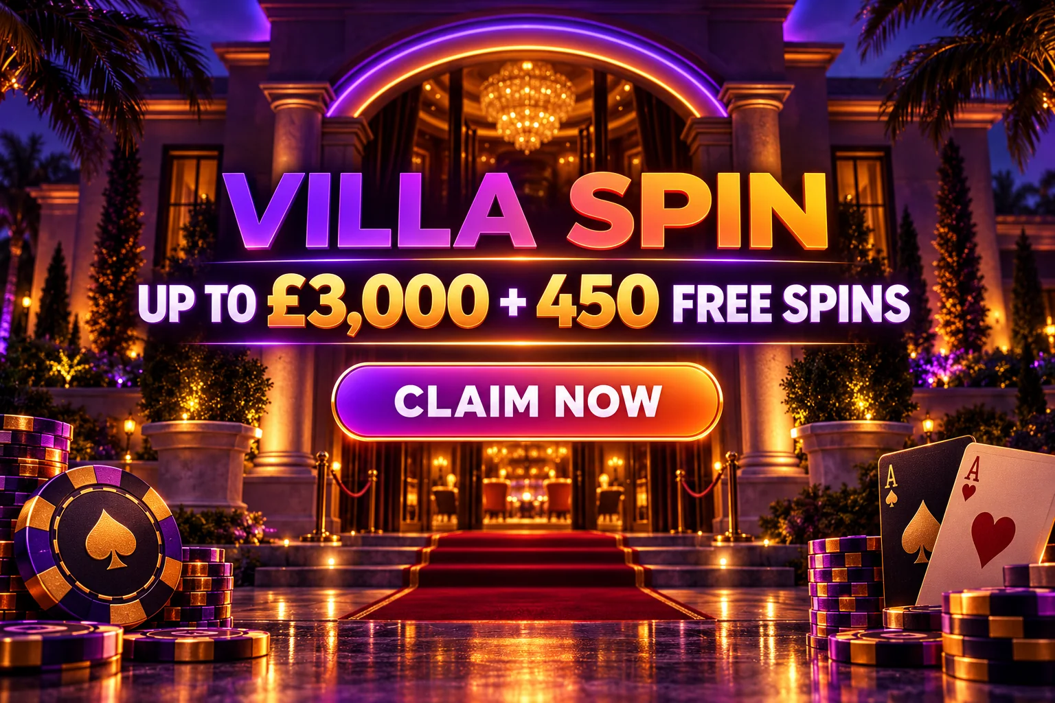 Villa Spin casino promotion